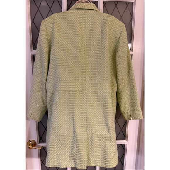 Worthington Women's Lined Green 3 Button Blazer Jacket Size 24W - Picture 4 of 8